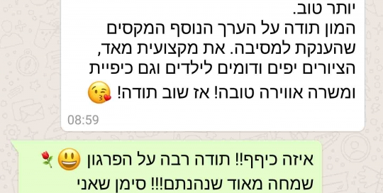 חוות דעת והמלצות על אטרקציית הקריקטורות של בתאל - בי פור ארט קריקטורות לאירועים