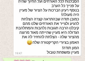 חוות דעת והמלצות חמות על אטרקציית הקריקטורות המיוחדת מהאירוע - של בתאל הקריקטוריסטית