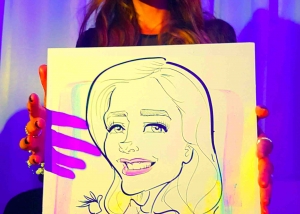 אטרקציה למפשי מחזור - הפעלת קריקטורות שתעניק מתנה ומזכרת לכל המשתתפים והמון צחוק והומור במלך אטרקציית בקריקטורות