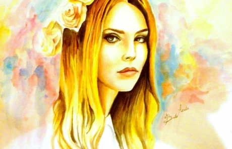 ציור מושקע בהזמנה אישית כמתנה ליום הולדת או כמתנת פרידה - מאת בתאל הקריקטוריסטית