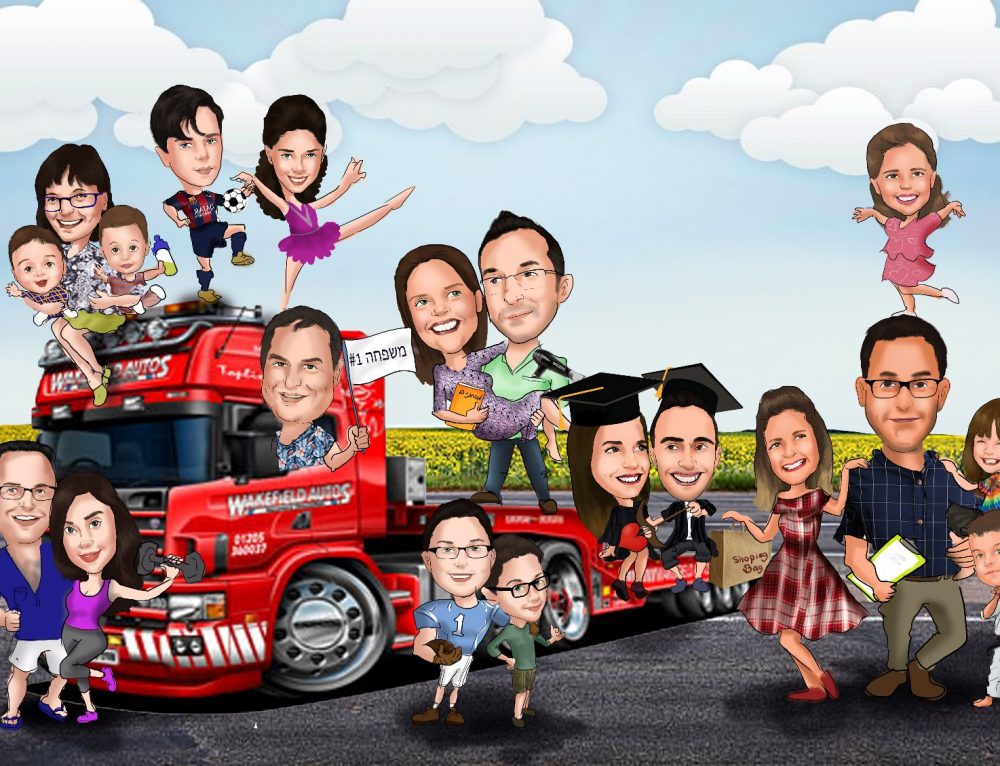 קריקטורות מצחיקו ואיכותיות כמתנה לאדם אהוב, בין אם הקריקטורה היא דיגיטלית או עבודת יד – בתאל הקריקטוריסטית תעניק לכם מתנה בלתי נשכחת